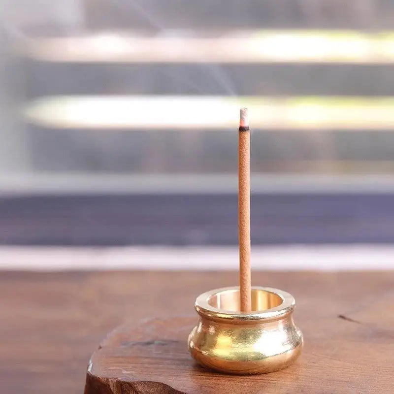Copper Brass Incense Holder Censer Ash Catcher Home Decor