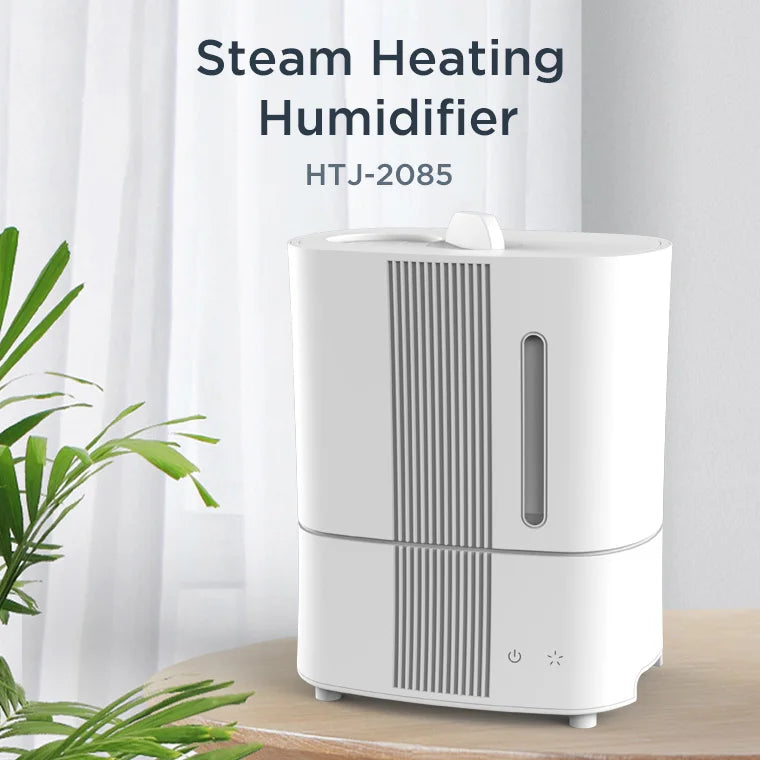 Warm Steam Mist Humidifier for Bedroom – Quiet & Compact