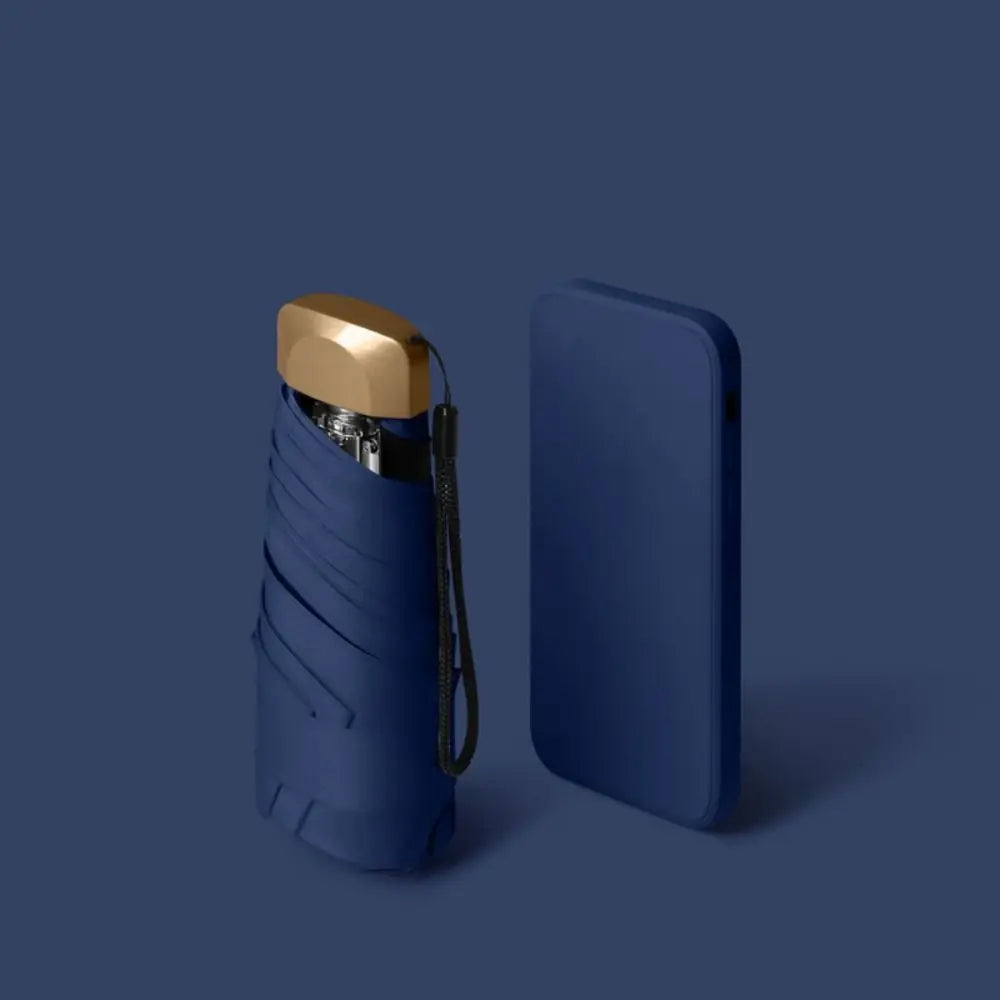 Mini Pocket Folding Parasol – UV Protection Sun & Rain Umbrella