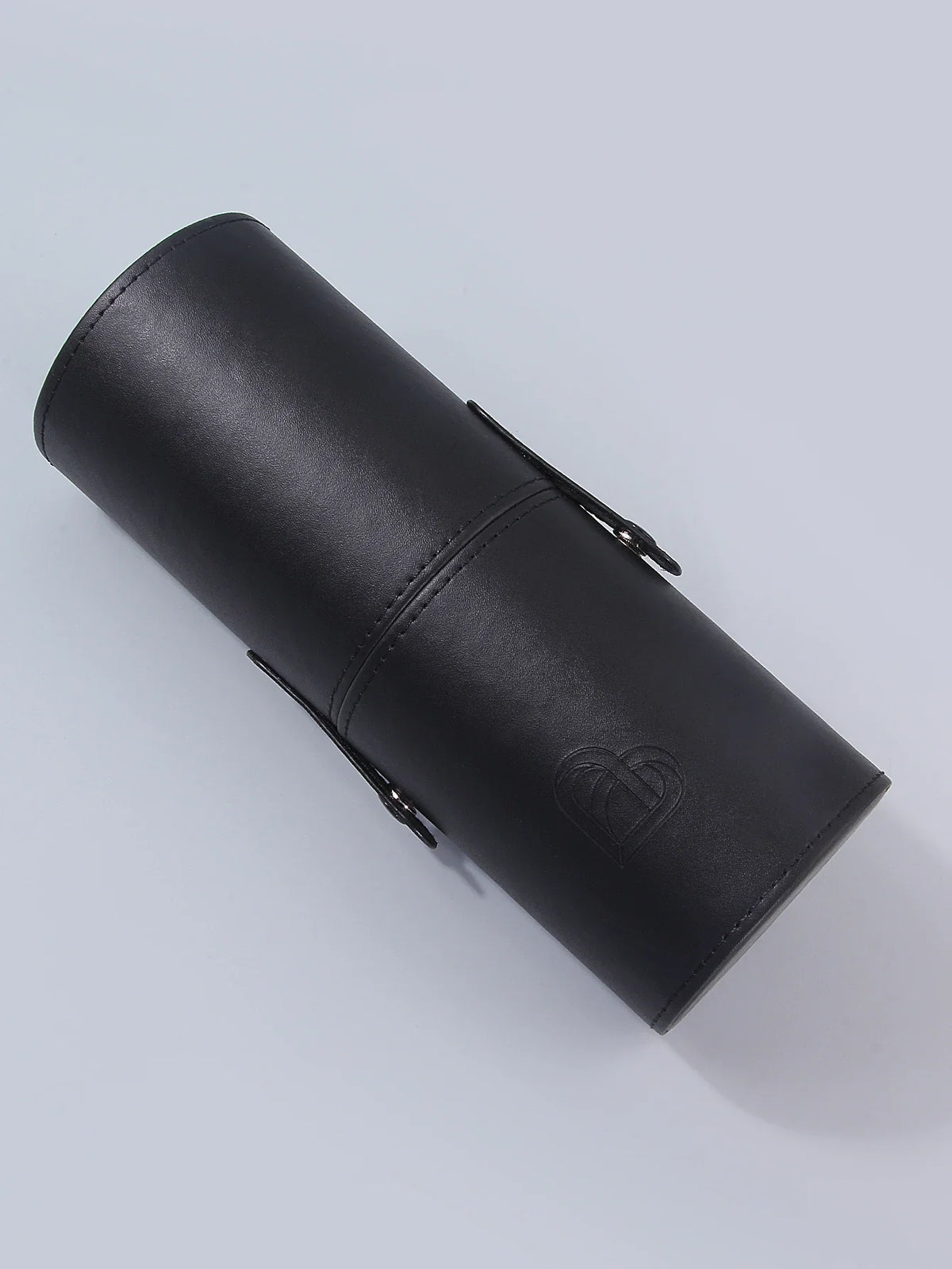 PU Leather Makeup Brush Holder – Large-Capacity Storage Bucket