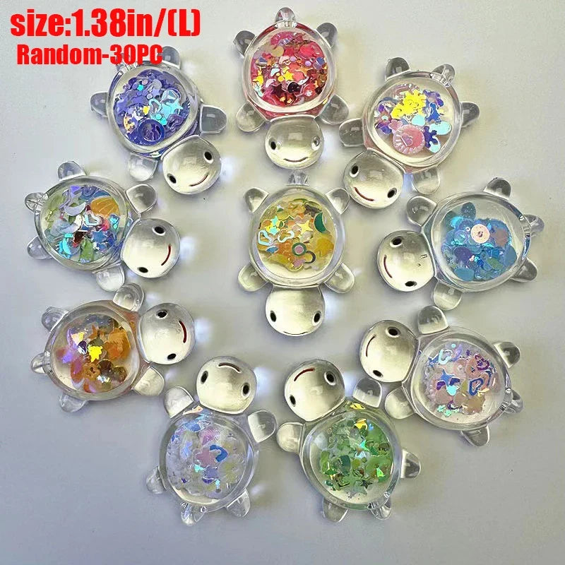 Mini Luminous Turtle Party Favors Glow Desk Toys 10-50pcs
