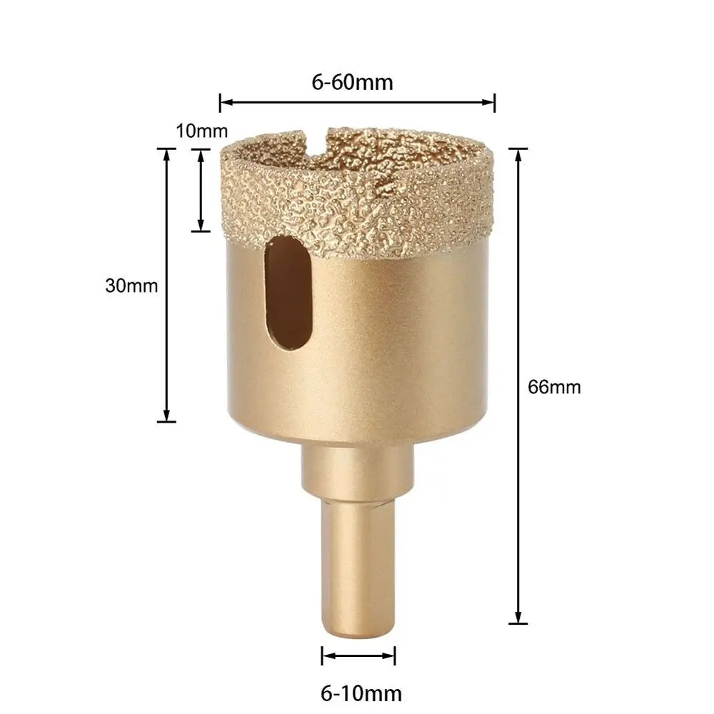 Diamond Core Drill Bit Hole Saw – Tile, Marble & Granite
