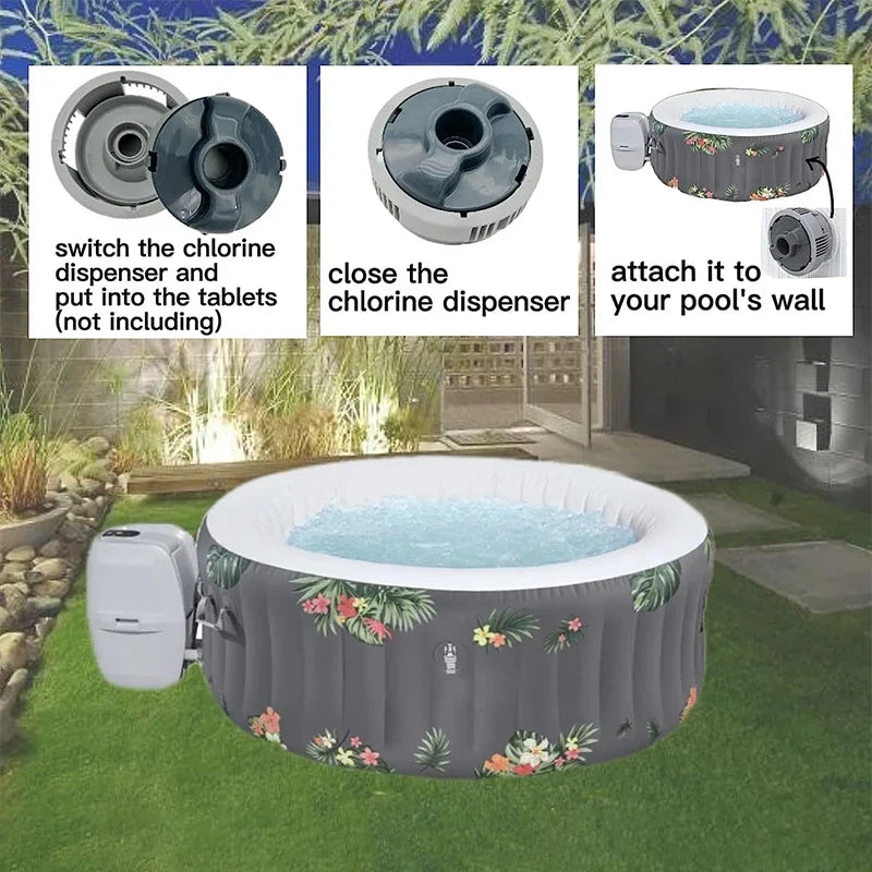 Chlorine Dispenser for Hot Tub & Spa – Lay-Z-Spa Compatible