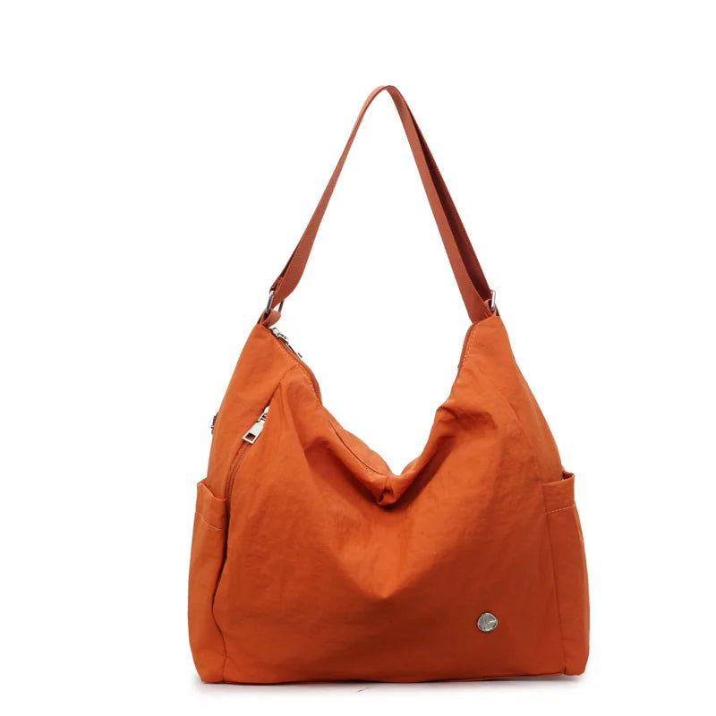 Women's Lightweight Nylon Crossbody Bag – Large Capacity