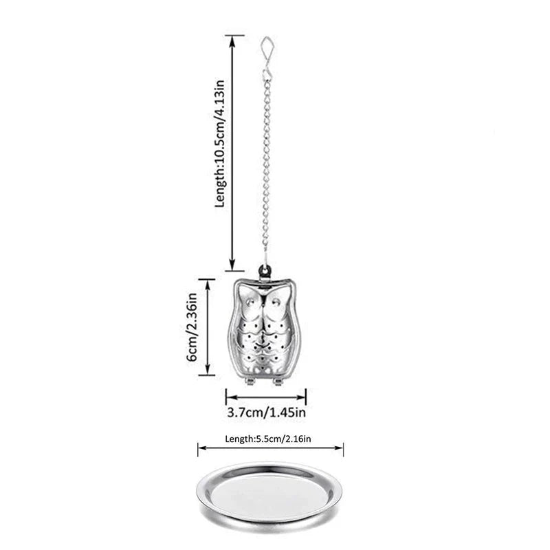 Stainless Steel Tea Infuser Strainer & Herbal Spice Filter