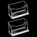 Clear Acrylic Business Card & Photocard Storage Box Holder