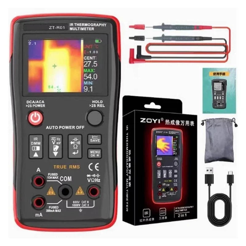 2-in-1 Thermal Imaging Camera & Multimeter H8WD
