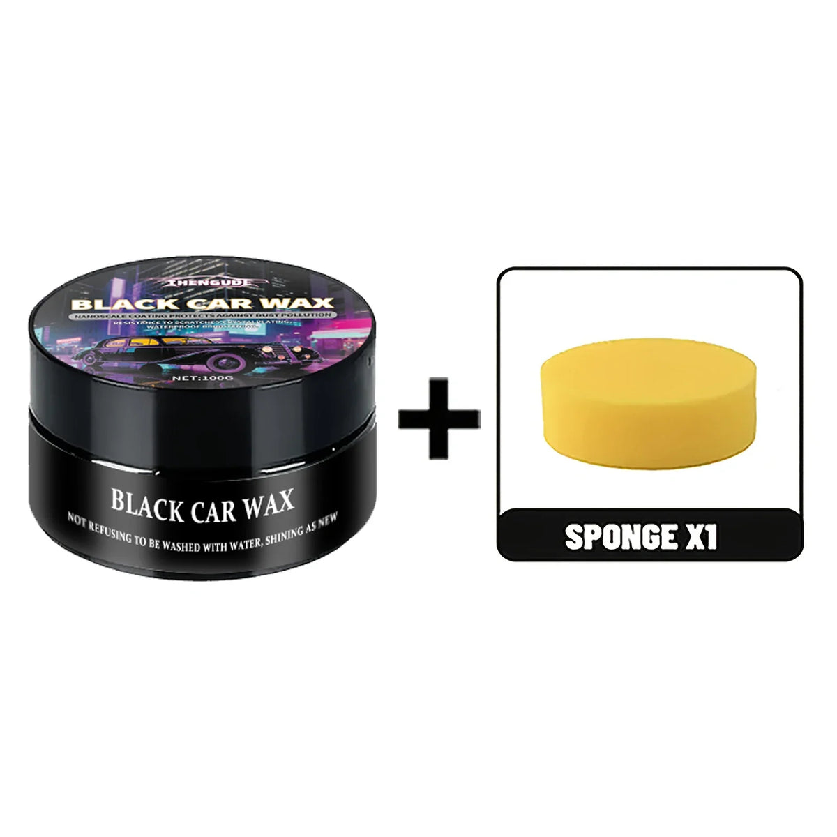 Titanium Ceramic Car Wax Paste – Polish, Protect & Shine