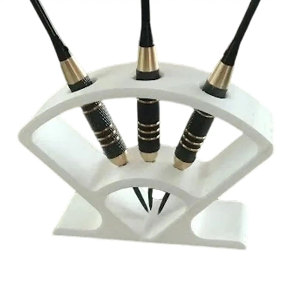 Vertical Dart Holder Stand | Desktop Rack Holds 3 Darts