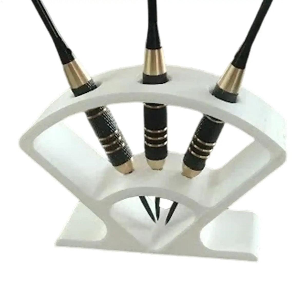 Vertical Dart Holder Stand | Desktop Rack Holds 3 Darts