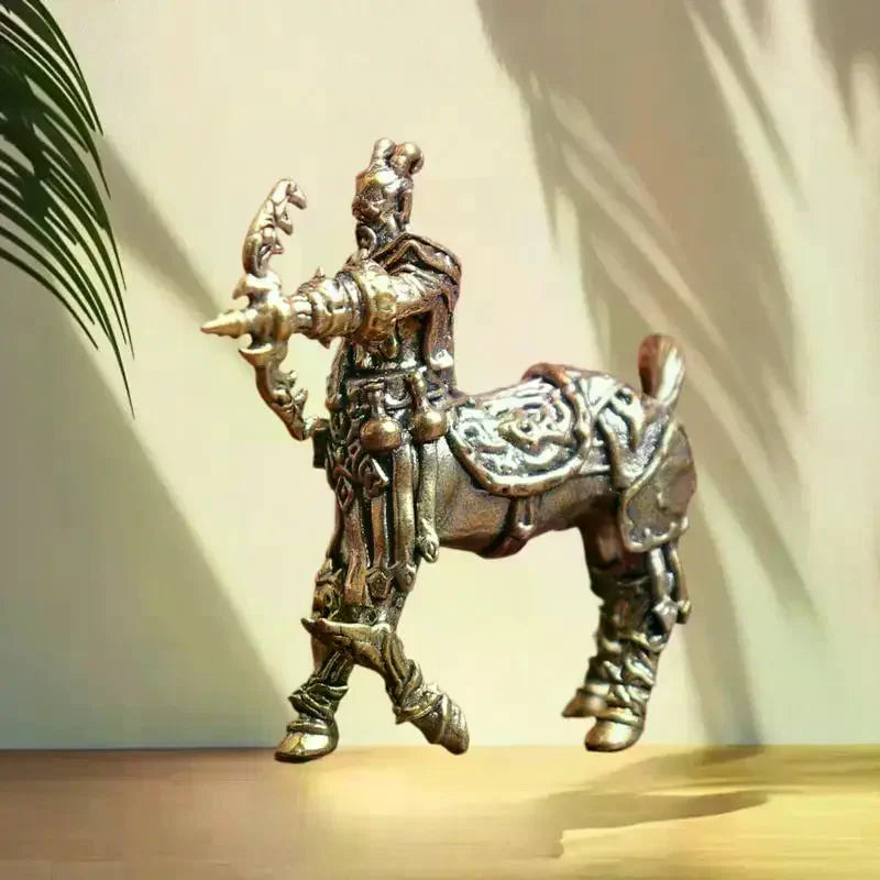 Brass Centaur Sagittarius Ornament | Mythological Desk Décor