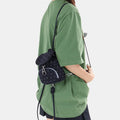Korean Felt Drawstring Mini Backpack – Unisex Crossbody Bag