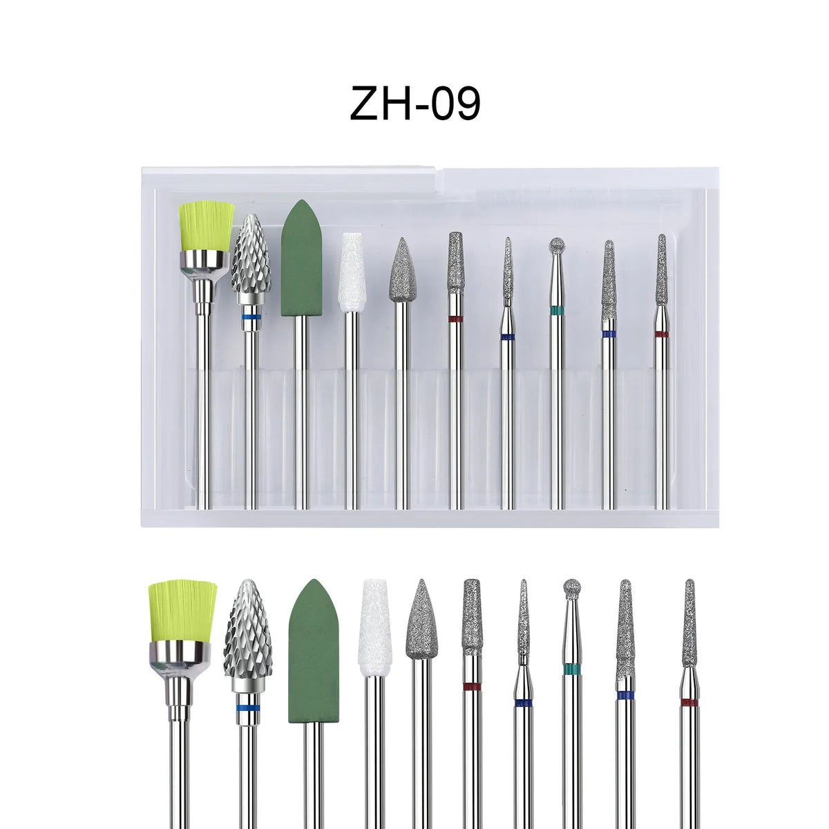 Tungsten Carbide Nail Drill Bit Set – Cuticle & Polishing