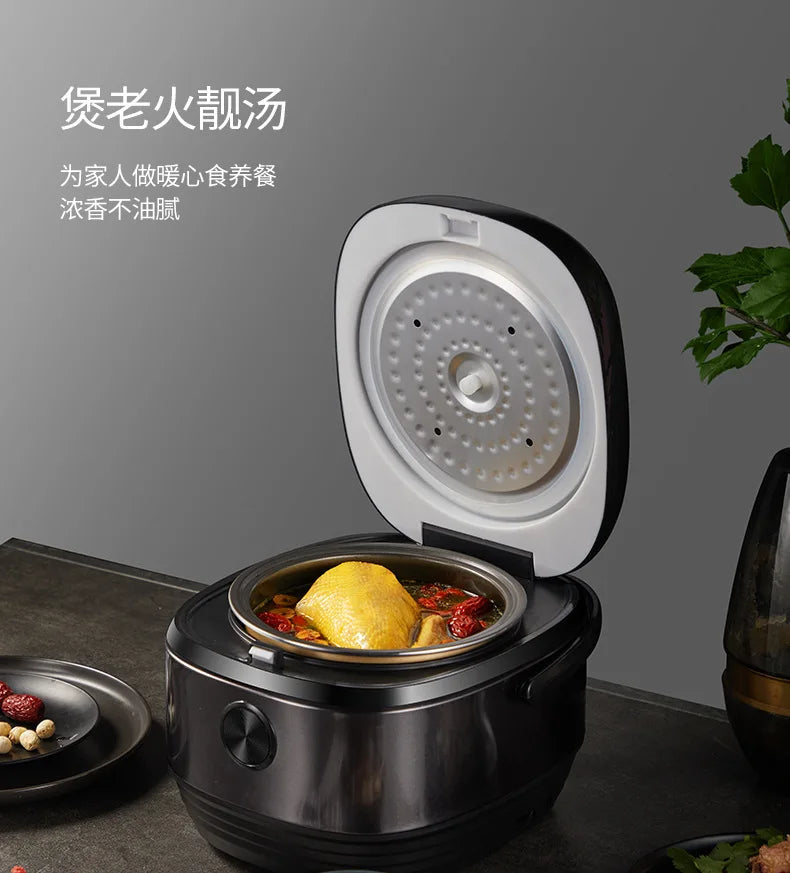DUTRIEUX 5L Automatic Rice Cooker – Multi-Function Family Size