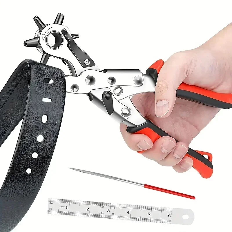 Leather Hole Punch – Carbon Steel Belt Puncher Craft Tool