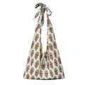 Women's Vintage Print Large Capacity Shoulder Tote Bag