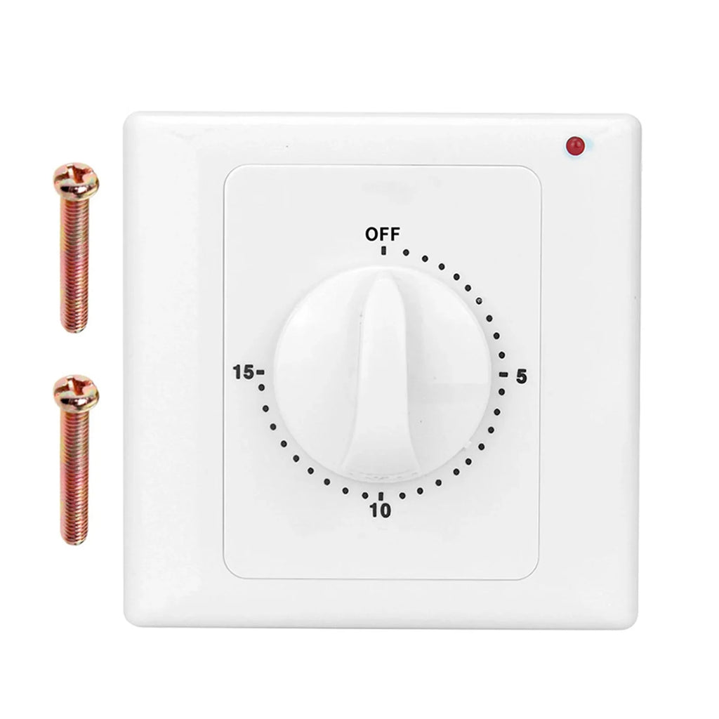 AC220V Countdown Timer Switch – Mechanical & Electronic 86 Panel