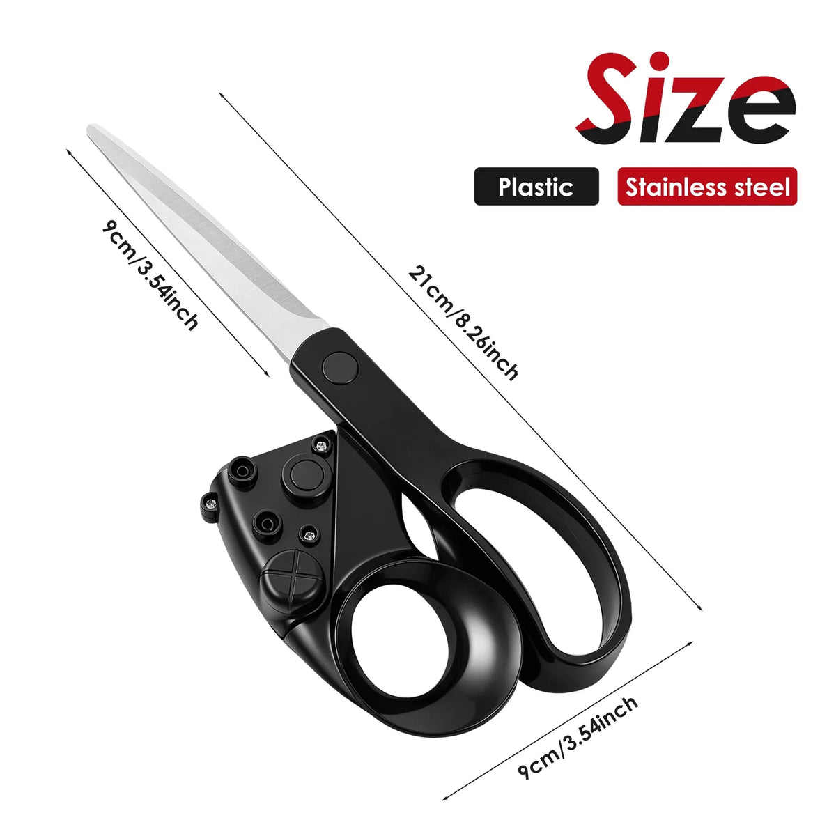 Laser Guided Scissors for Fabric, Sewing & Crafts | Toorise