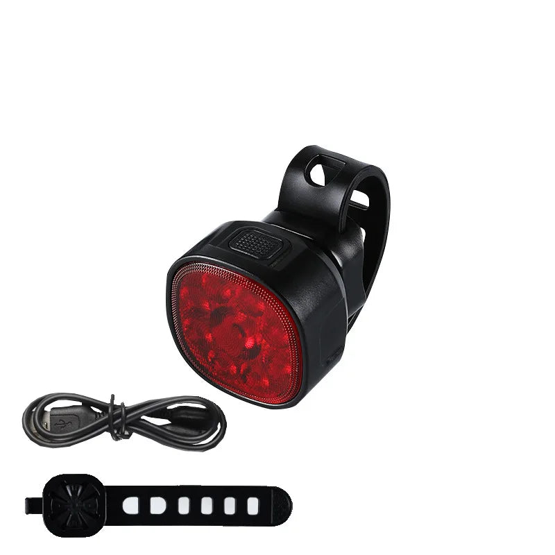 USB Rechargeable Bike Light Set – Front & Rear LED Lights