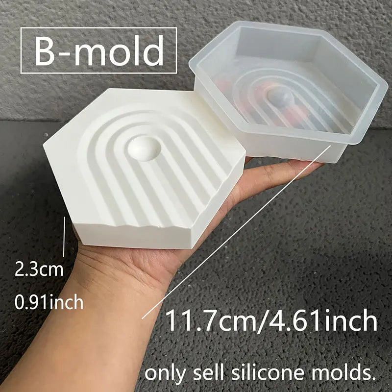 Shell Conch Jewelry Tray Silicone Mold – DIY Resin Casting