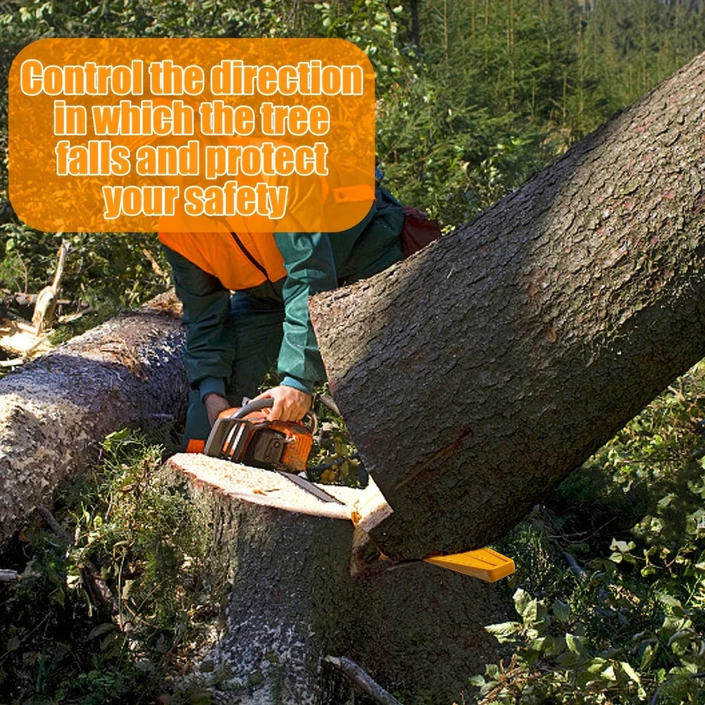 Wood Tree Felling Wedges 7.5" & 5" with Nails | Chainsaw Logging