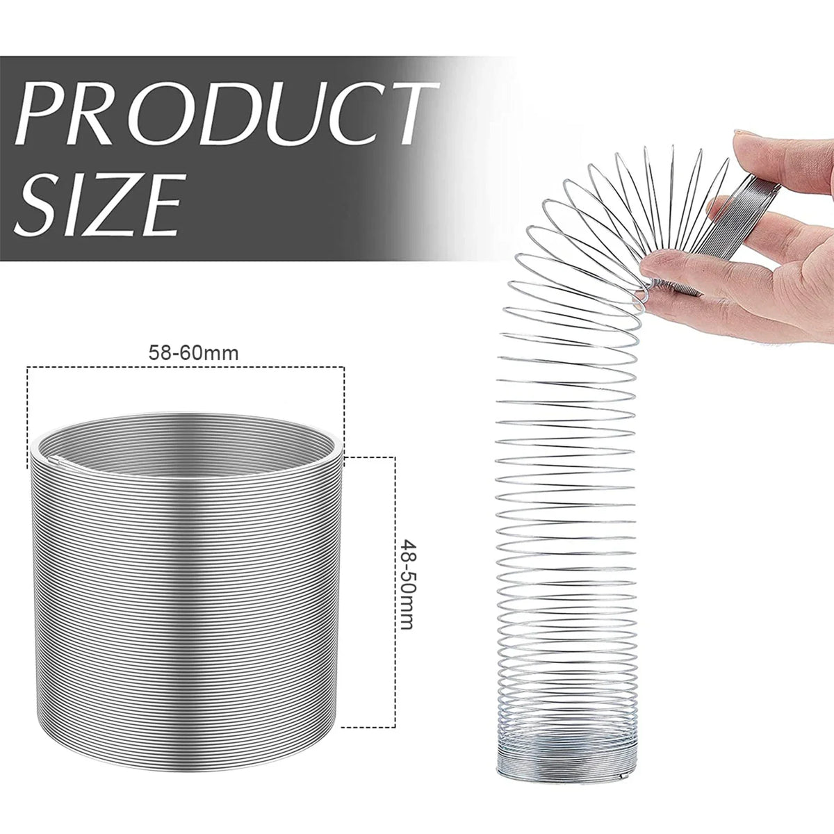 Squirrel Proof Spring Baffle for Bird Feeder – Stainless Steel