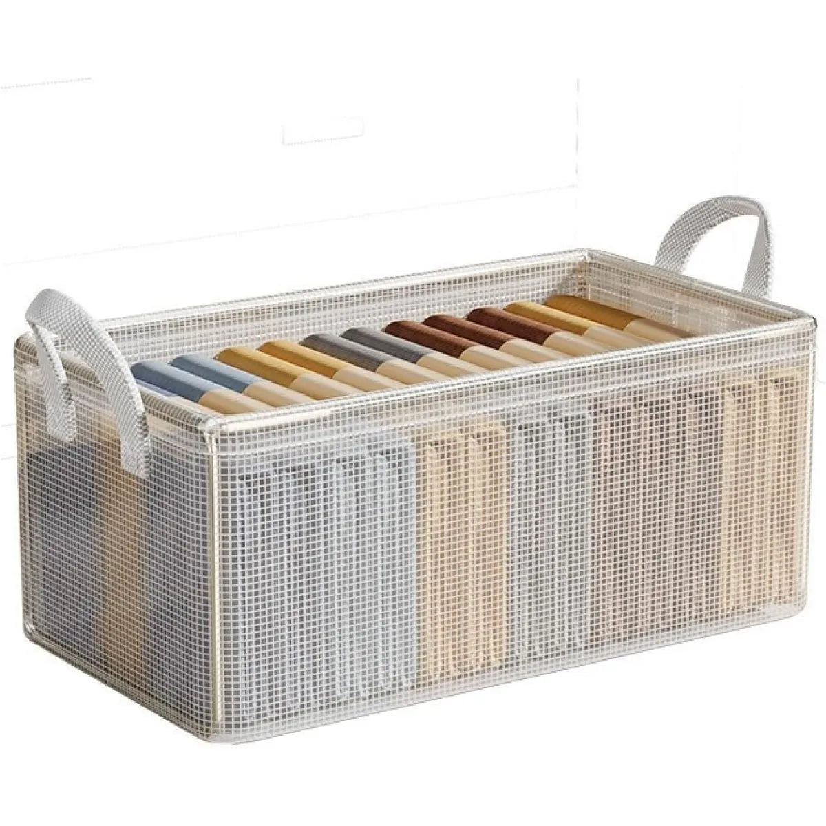 Waterproof PVC Clothes Storage Box with Steel Frame | Nixie