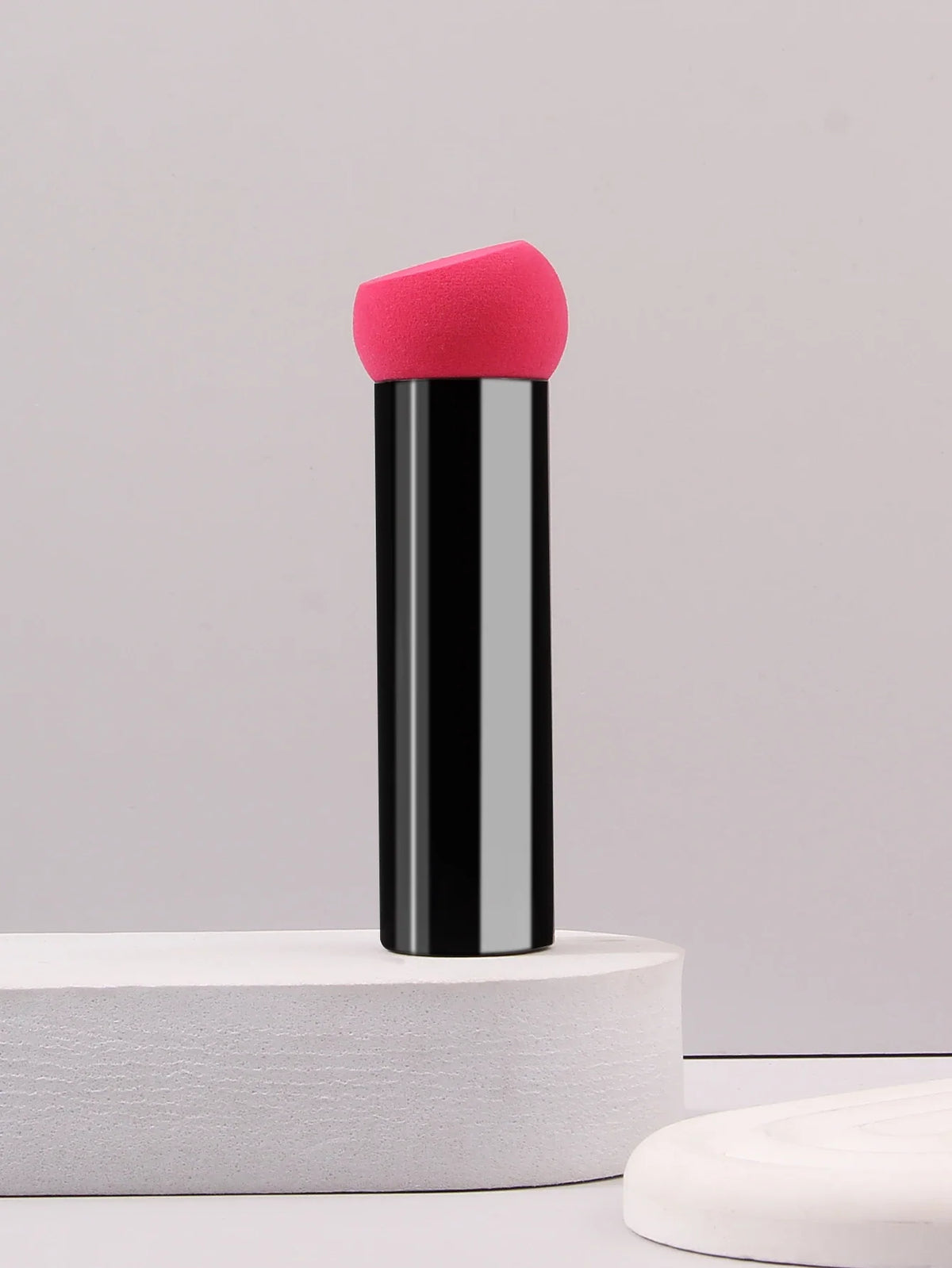 Mushroom Powder Puff Black Metal Handle Sponge Foundation