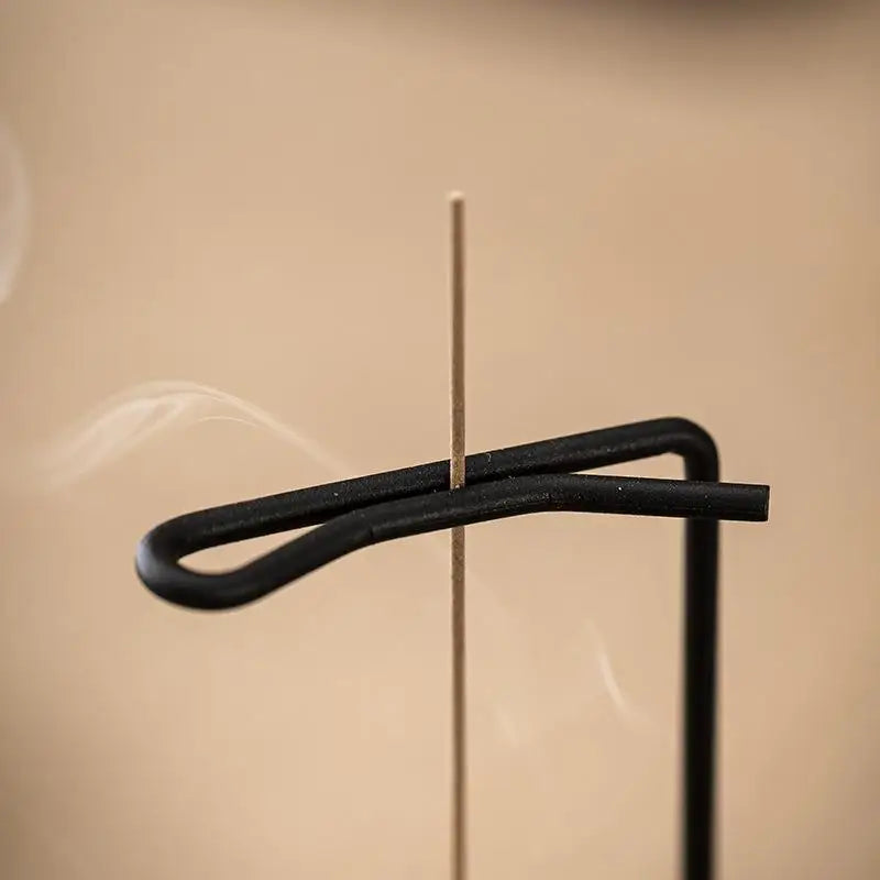 Wooden Upside Down Incense Burner & Anti-Ash Stick Holder
