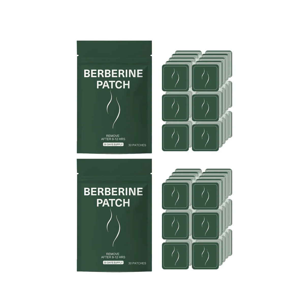 OceAura Berberine Body Patches – Energy & Wellness Support