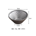 Vintage Hammered 304 Stainless Steel Diamond Bowl