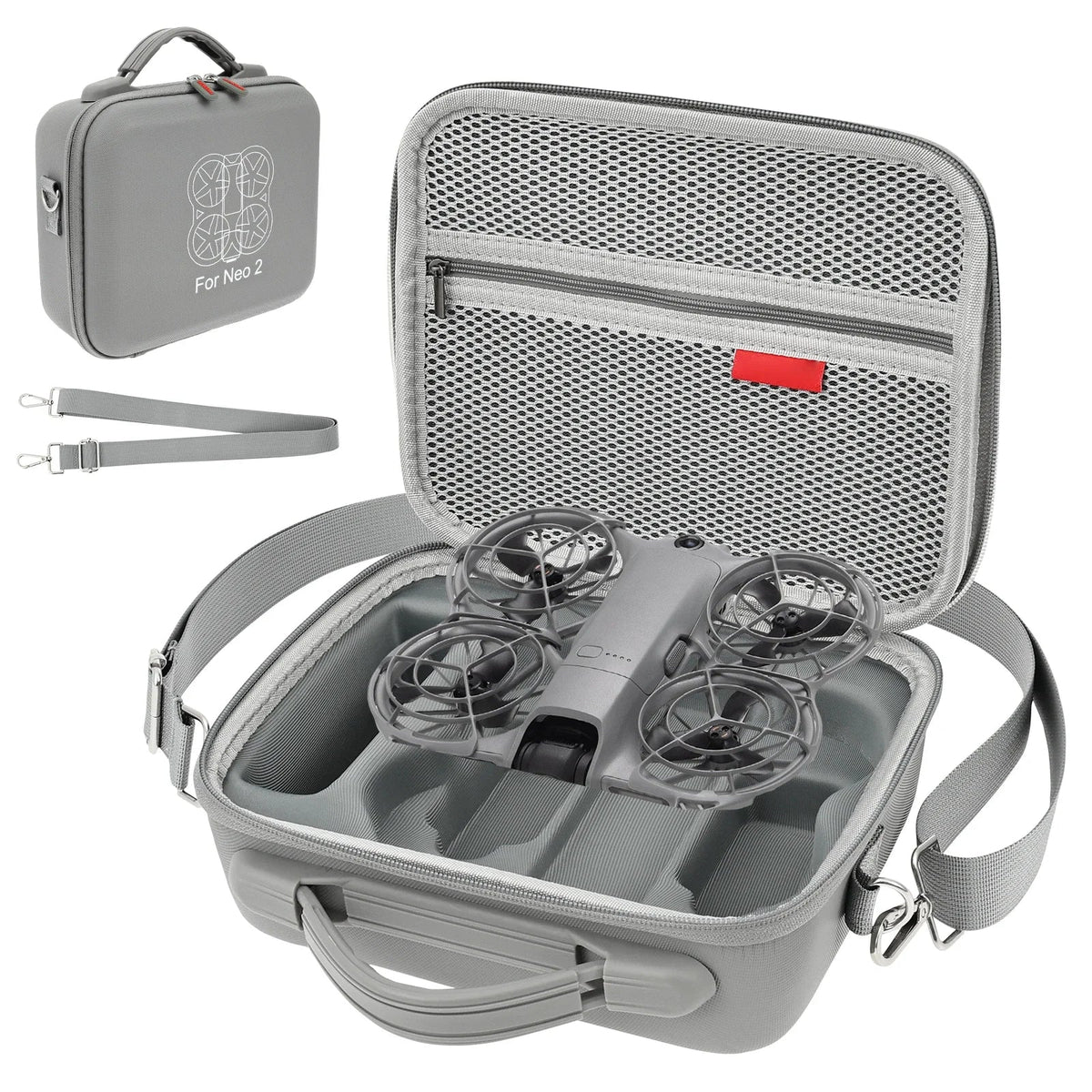 DJI NEO 2 Shockproof Carrying Case | PU Shoulder Bag