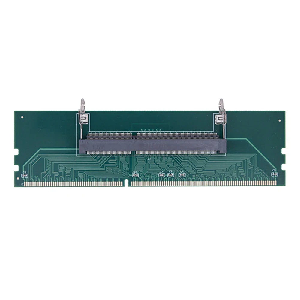 SO-DIMM to DIMM Adapter Card | DDR3 DDR4 DDR5 Laptop to Desktop