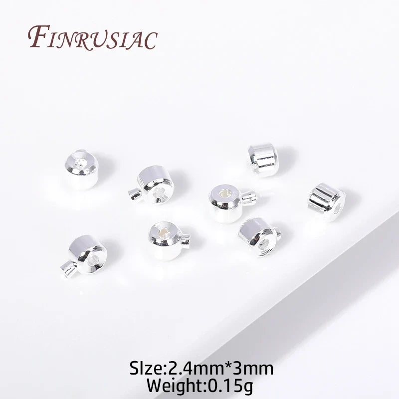 18K Gold Plated Crimp Beads – DIY Jewelry Findings