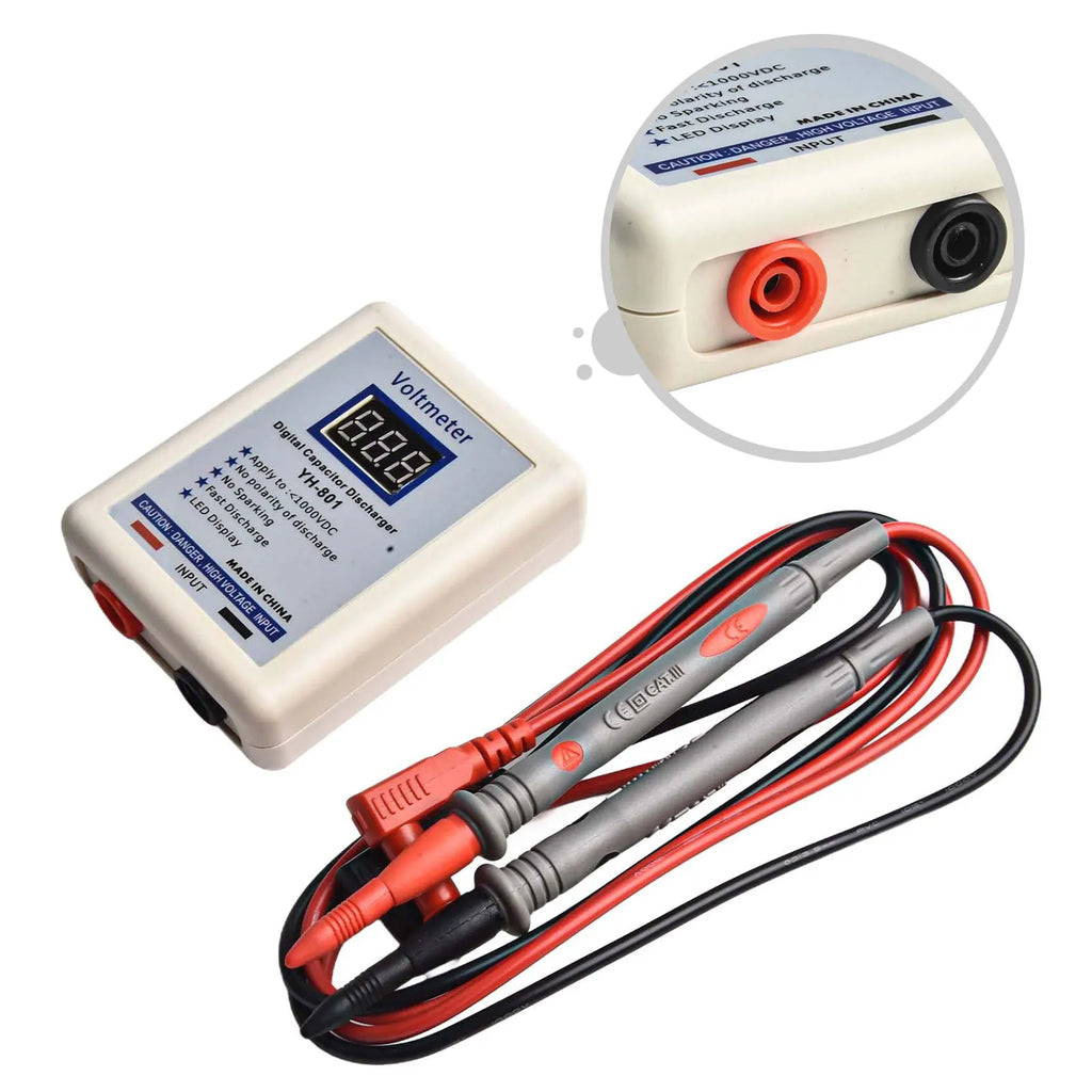 YMC-02 800V Capacitor Discharge Pen with DC Voltmeter