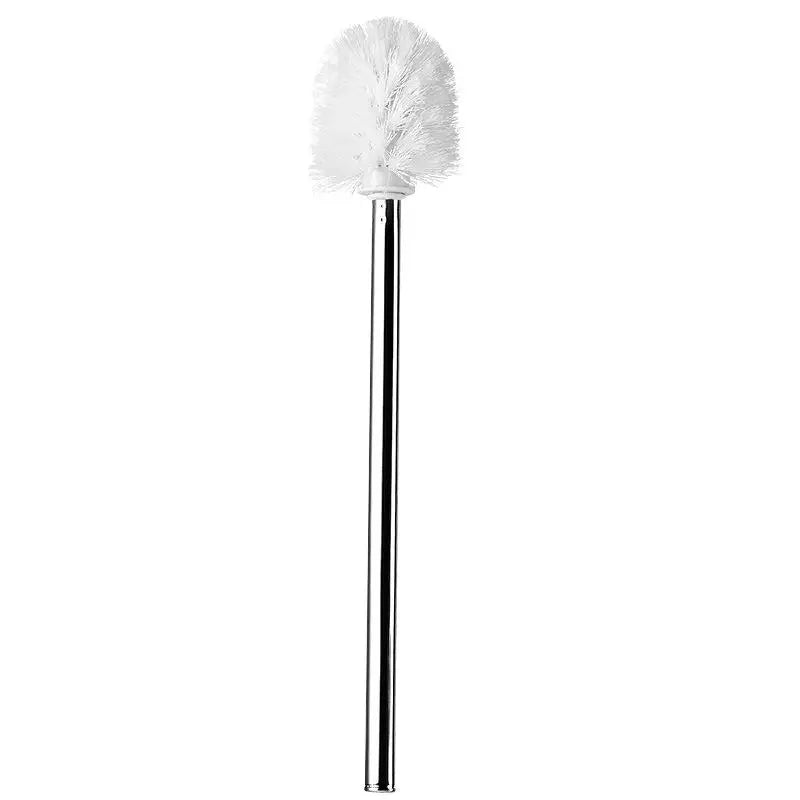 Stainless Steel Toilet Brush Set with Holder & Soft Bristles