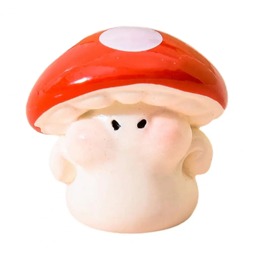 Mini Resin Mushroom Figurines – Fairy Garden Miniature Decor