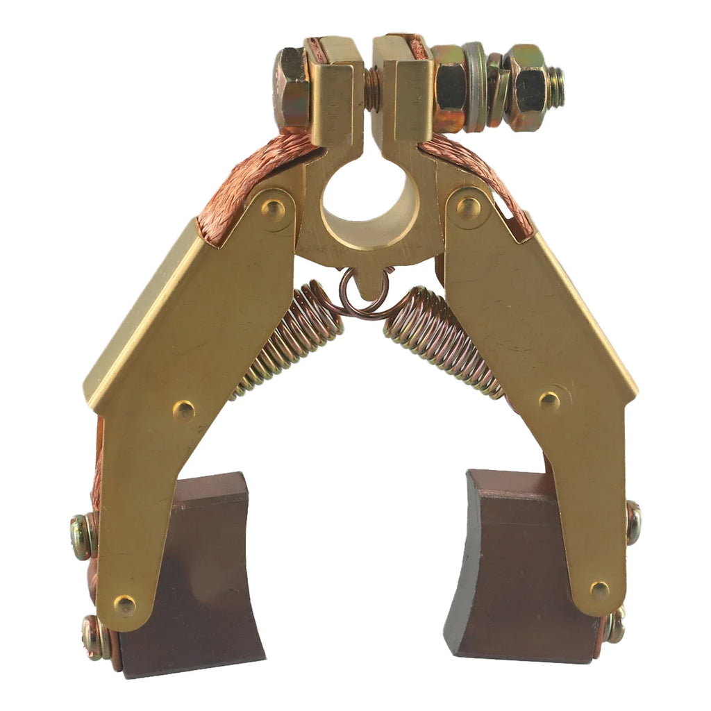 Copper V-Shape Carbon Brush Holder for DC Motors & Stranders