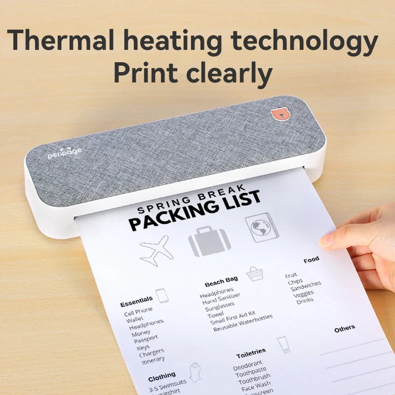 PeriPage A40 Folded A4 Thermal Paper 100 Sheets – BPA-Free