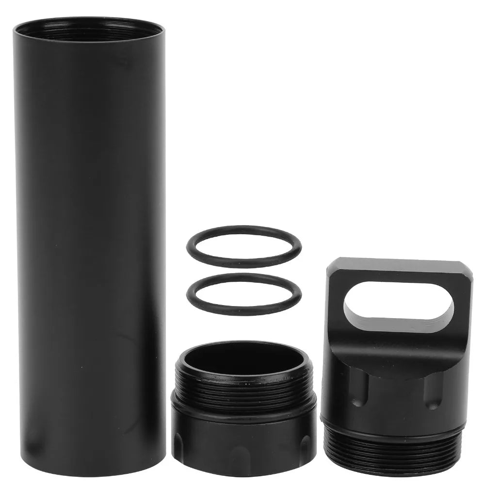 Aluminum Alloy Waterproof Pill Case – CNC Machined Portable