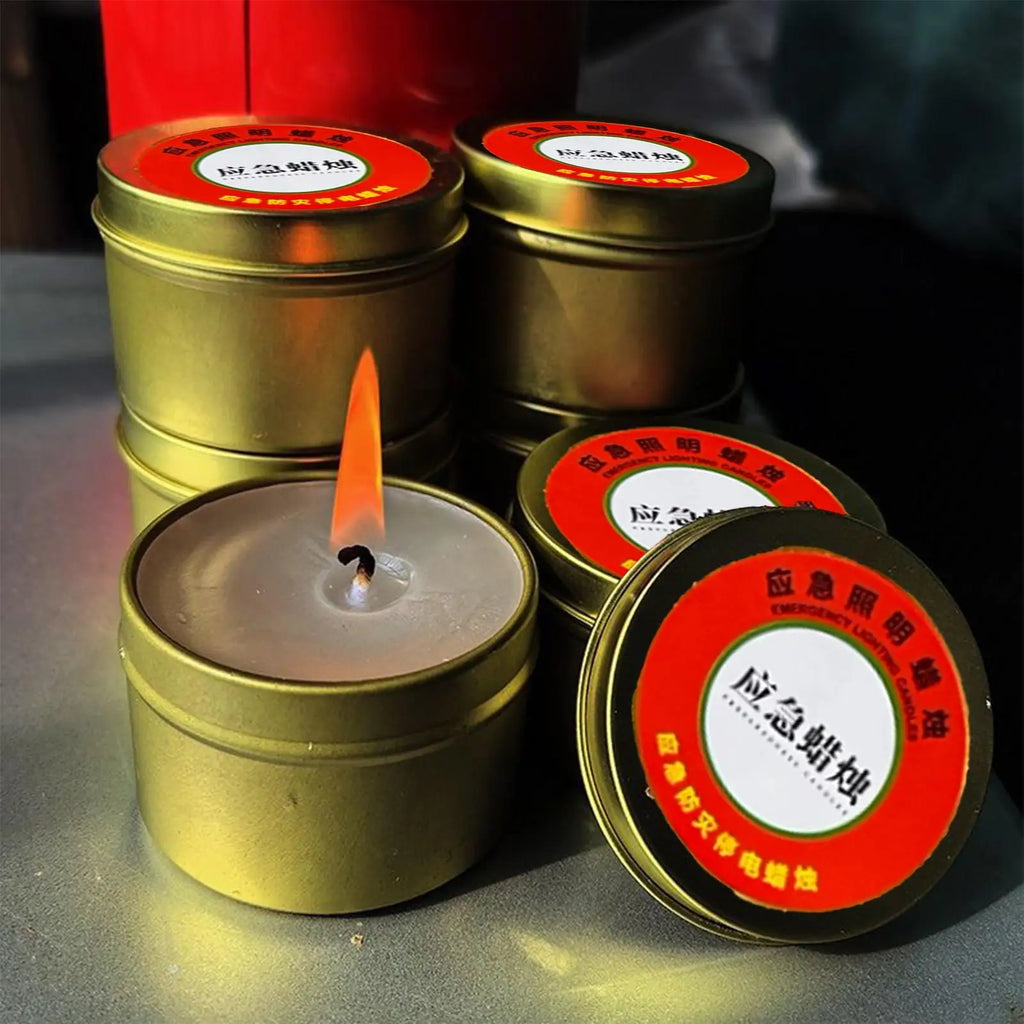 10-Pack Flameless Windproof Emergency Survival Candles