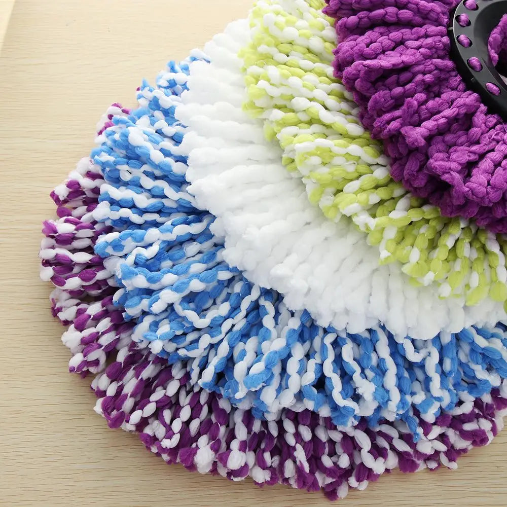 Microfiber Replacement Mop Head – 360° Rotating Cleaning Pad