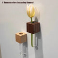 Wooden Refrigerator Vase – French Country Flower Holder