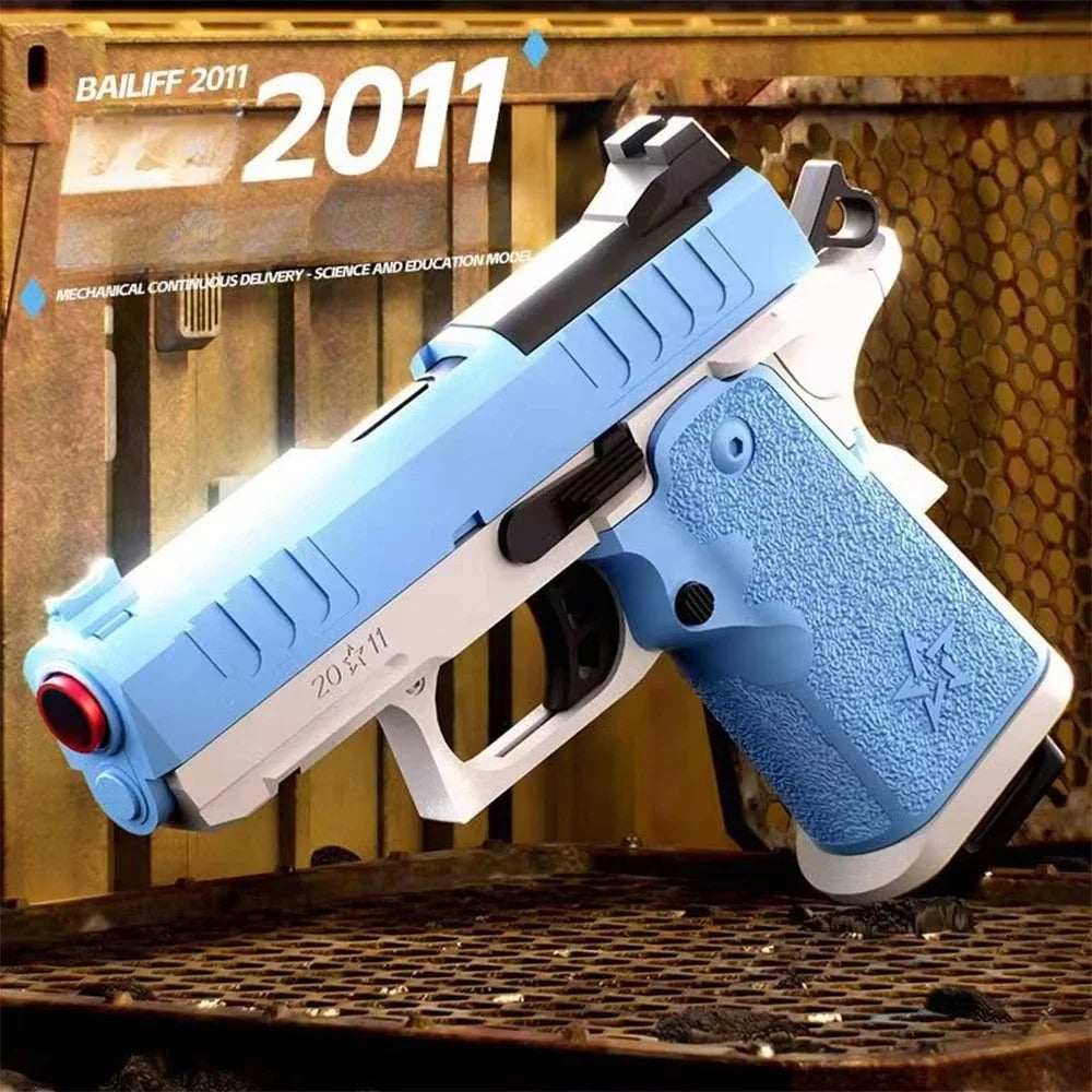 NOCCLILI 2011 Manual Soft Bullet Toy Pistol – Shell Ejecting