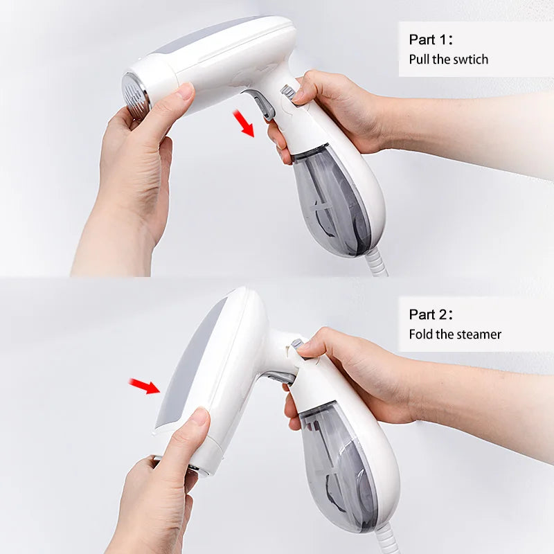 DUTRIEUX Portable Handheld Clothes Steamer | Mini Foldable