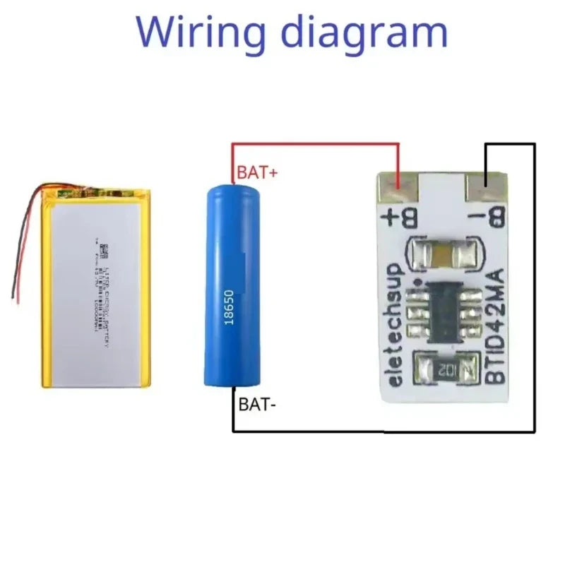 Mini 1S Li-Ion Battery Power Module with LED Display