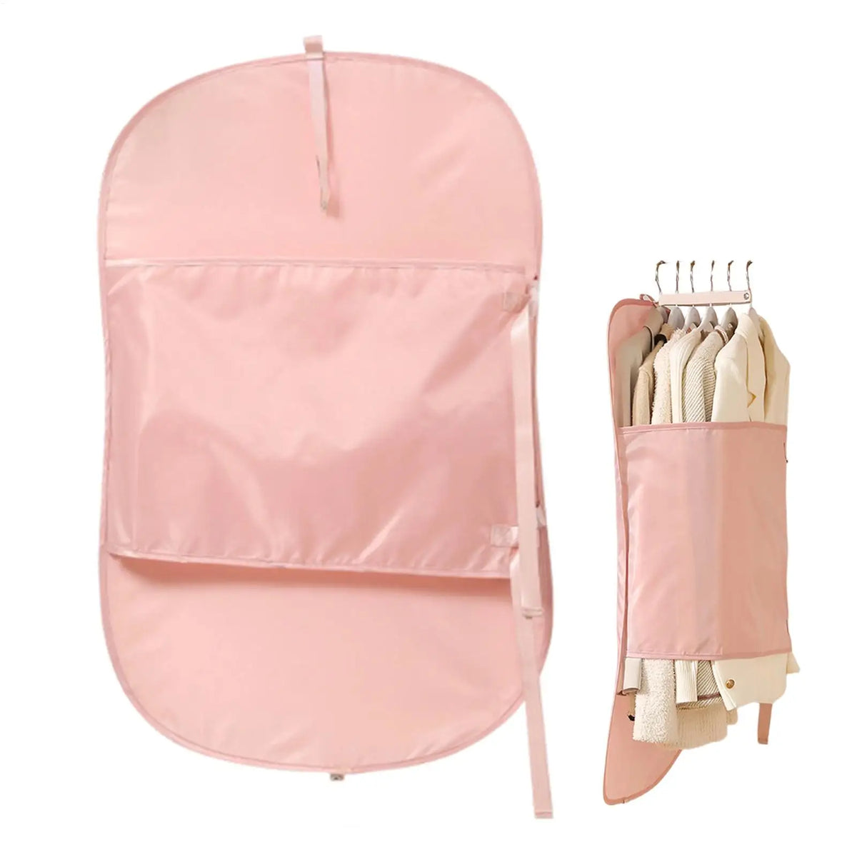 Hanging Garment Bag Compression Board & Adjustable Strap