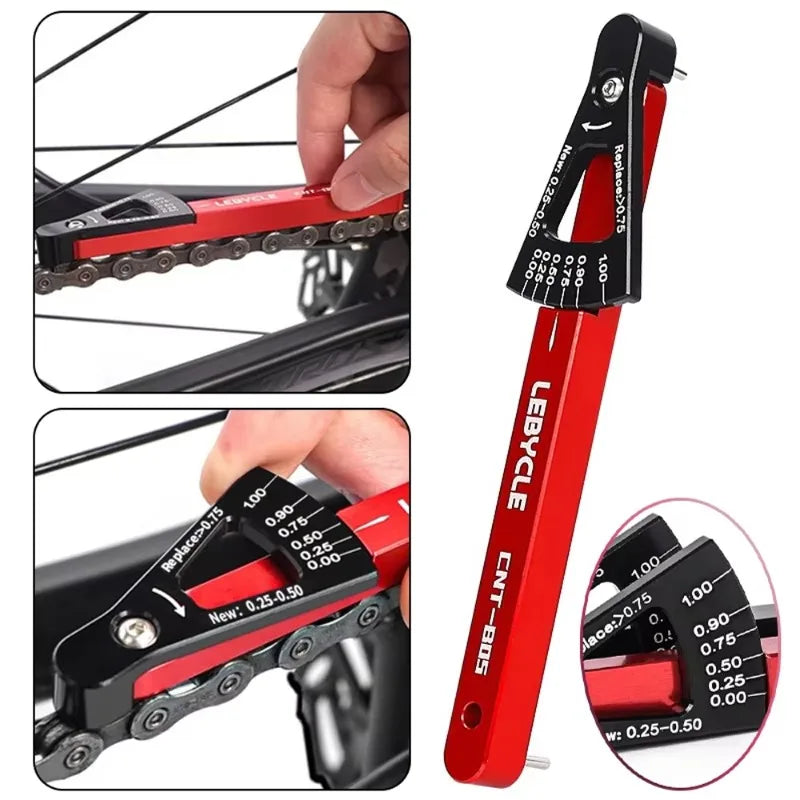 Bike Chain Wear Indicator Tool – MTB & Road Chain Checker