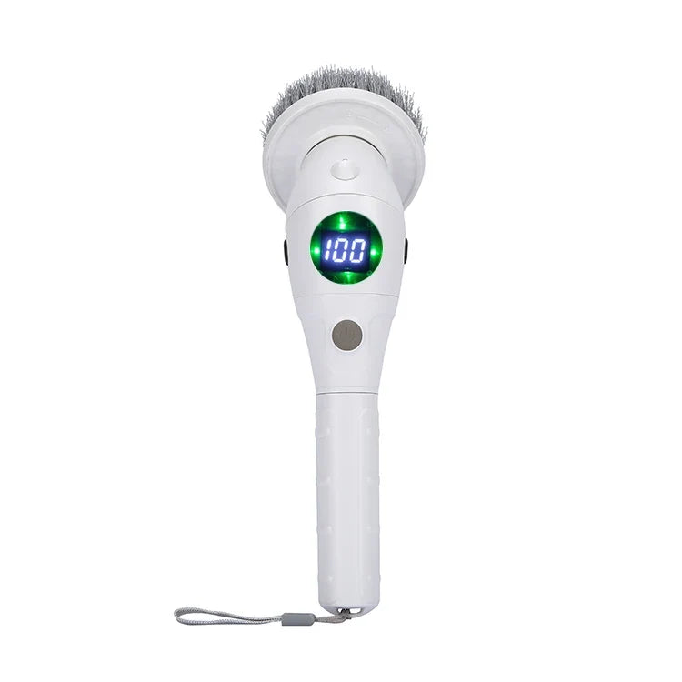 Cordless Electric Spin Scrubber 8-in-1 with LED Night Light