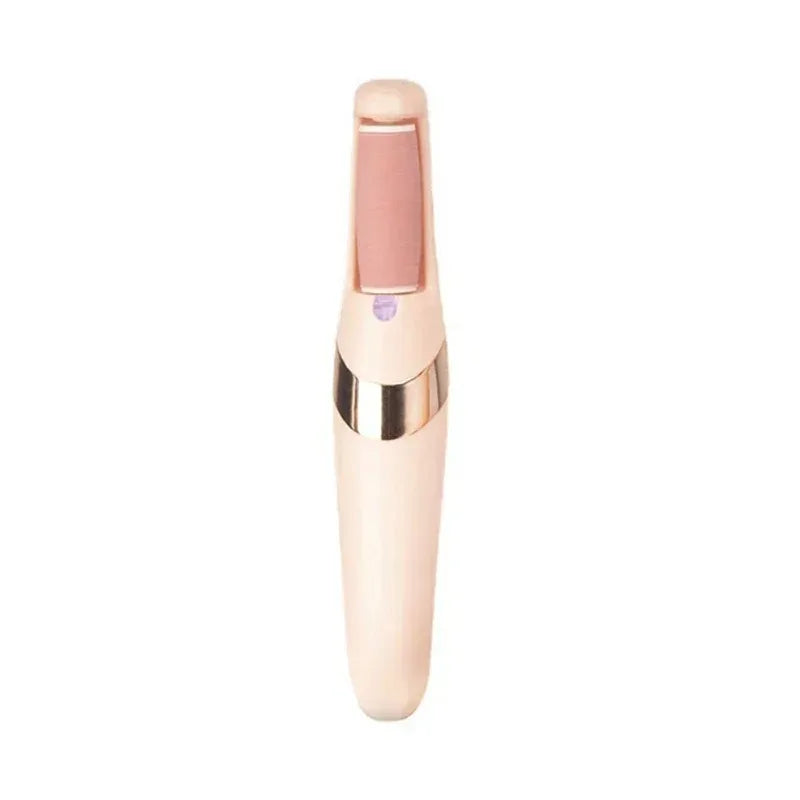 NOCCLILI USB Electric Pedicure Grinder | 2 Roller Heads – Pink